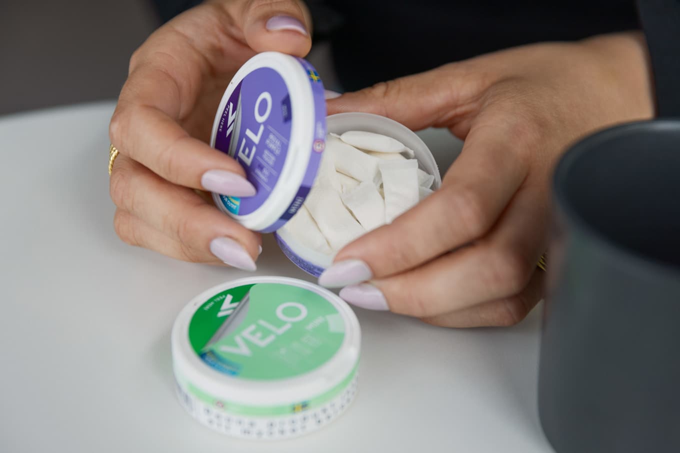 Danmark inför en hårdare reglering av det vita snuset. Arkivbild. Foto: Caisa Rasmussen/TT