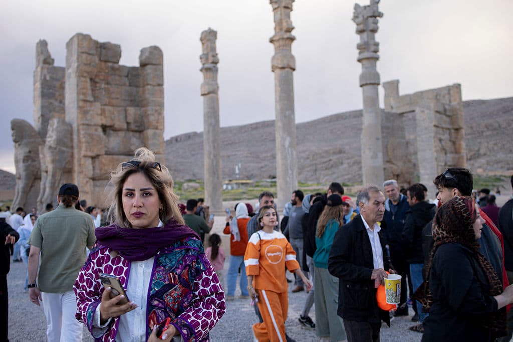 Persepolis i Iran, en påminnelse om persernas långa historia som stat. Foto: Amir/Middle East Images/AFP via Getty Images