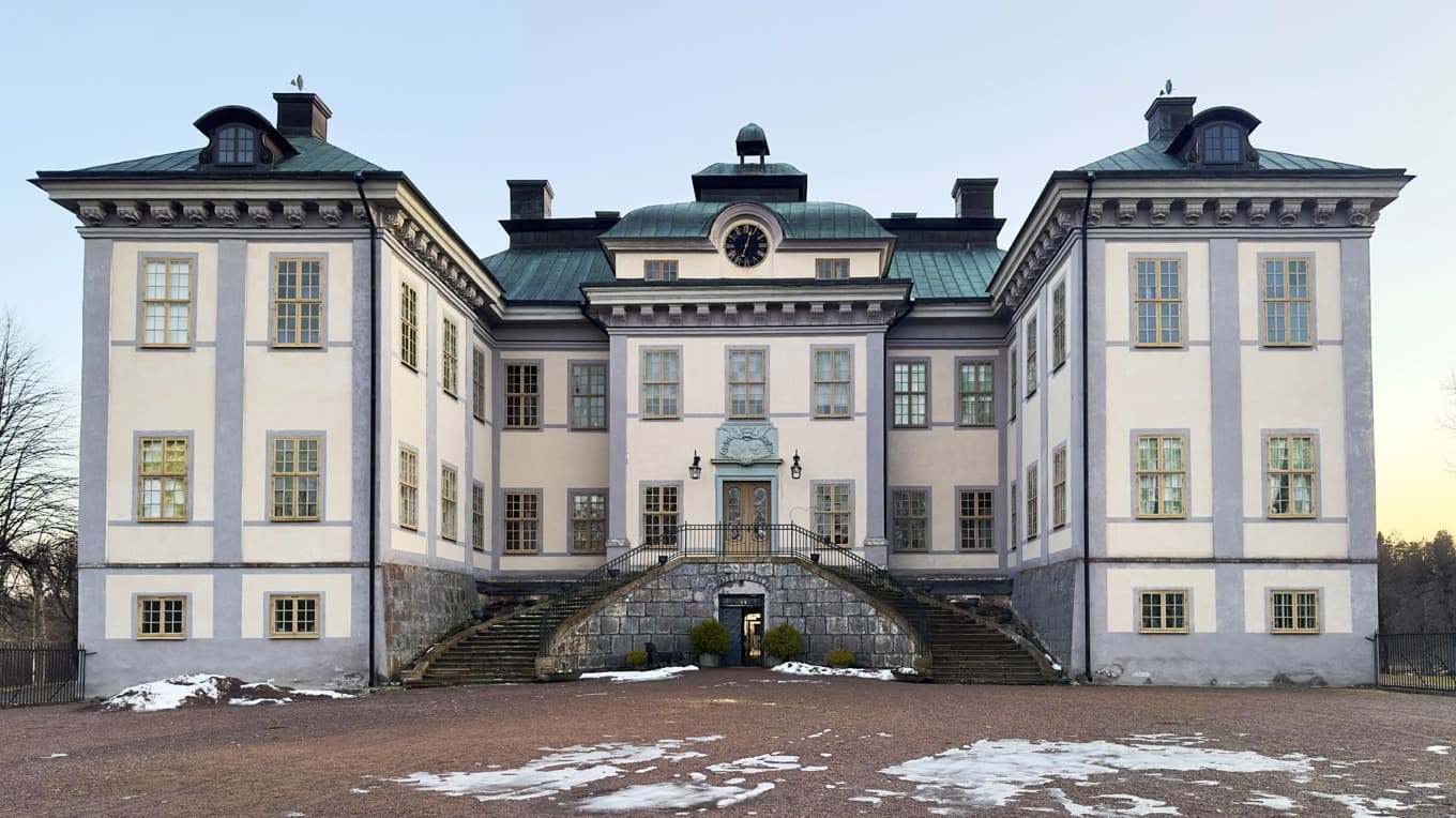 Salsta slott i mars 2026. Foto: Susanne Willgren Lamm