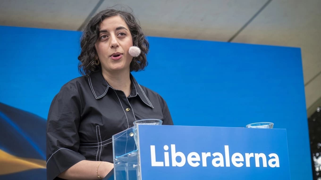 L-ledaren Simona Mohamsson. Foto: Bilbo Lantto