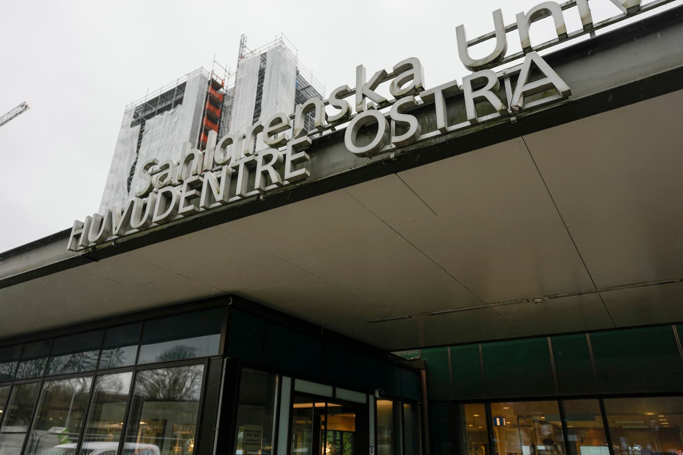 Entrén vid Östra sjukhuset i Göteborg. Arkivbild. Foto: Björn Larsson Rosvall/TT