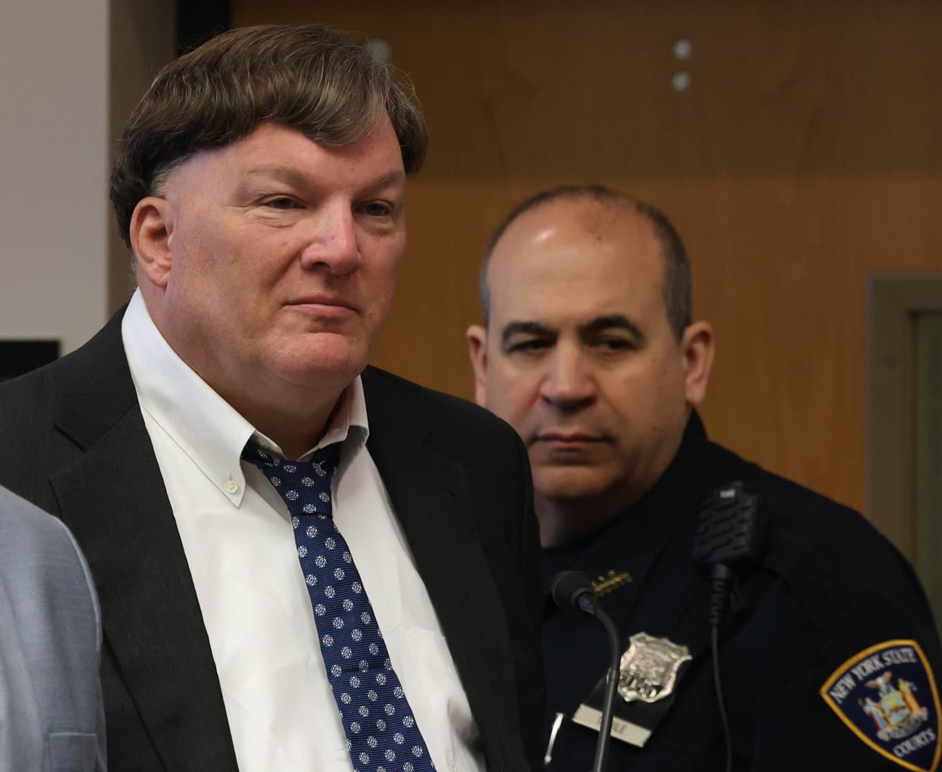 Rex A Heuermann erkände under onsdagen morden på åtta kvinnor i domstolen i Suffolk County, New York. Foto: James Carbone/AP/TT