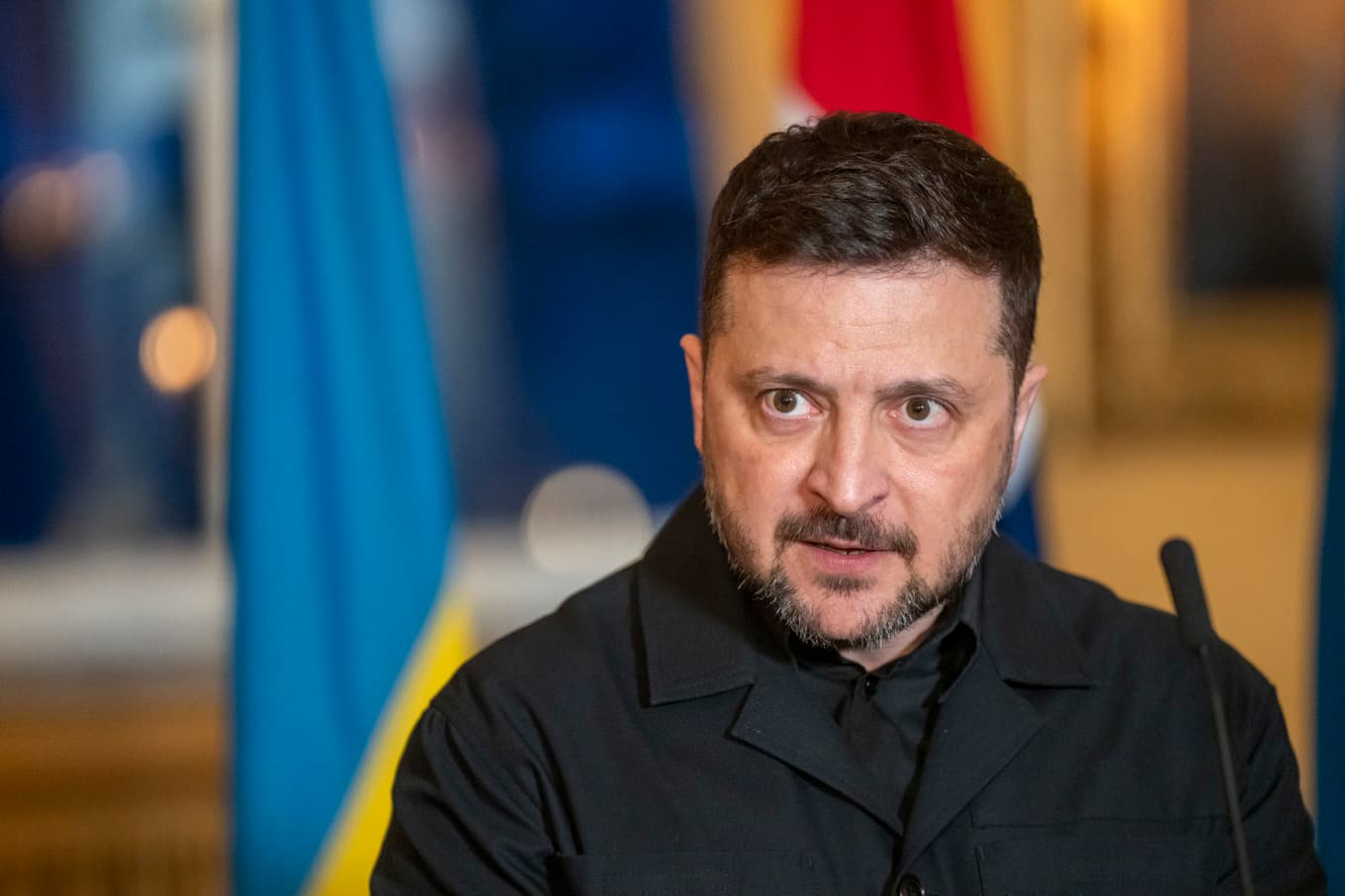 Ukrainas president Volodymyr Zelenskyj. Arkivbild. Foto: Cornelius Poppe/NTB/TT