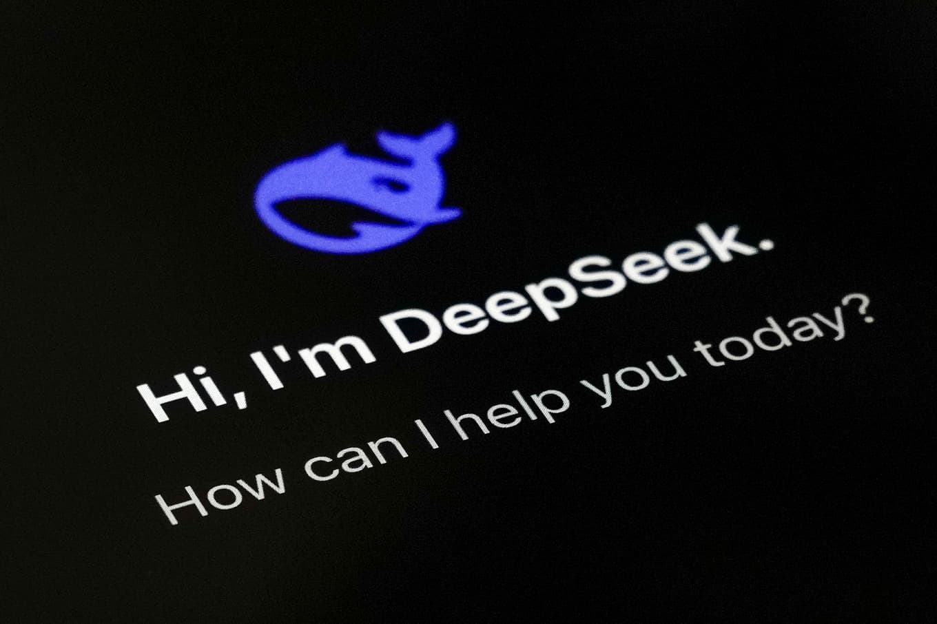 Kinesiska chattroboten Deepseek. Arkivbild. Foto: Andy Wong/AP/TT
