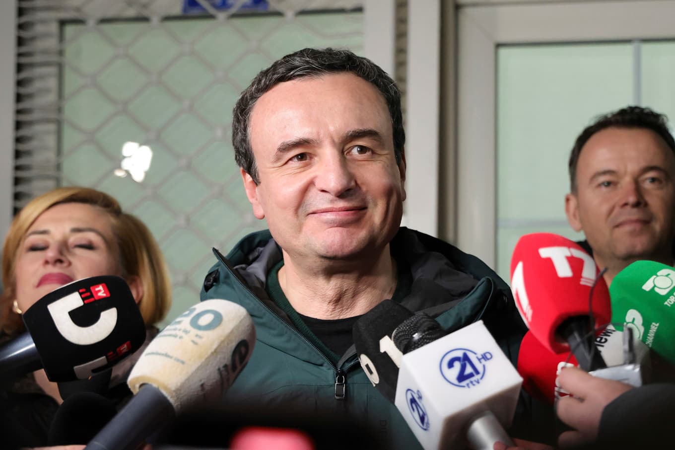 Albin Kurti, Kosovos premiärminister, på bild från förra året. Foto: Vlasov Sulaj/AP/TT