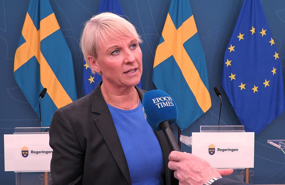 Socialförsäkringsminister Anna Tenje (M) vill inte att grova brottslingar ska få bidrag. Foto: Erik Ragnarsson