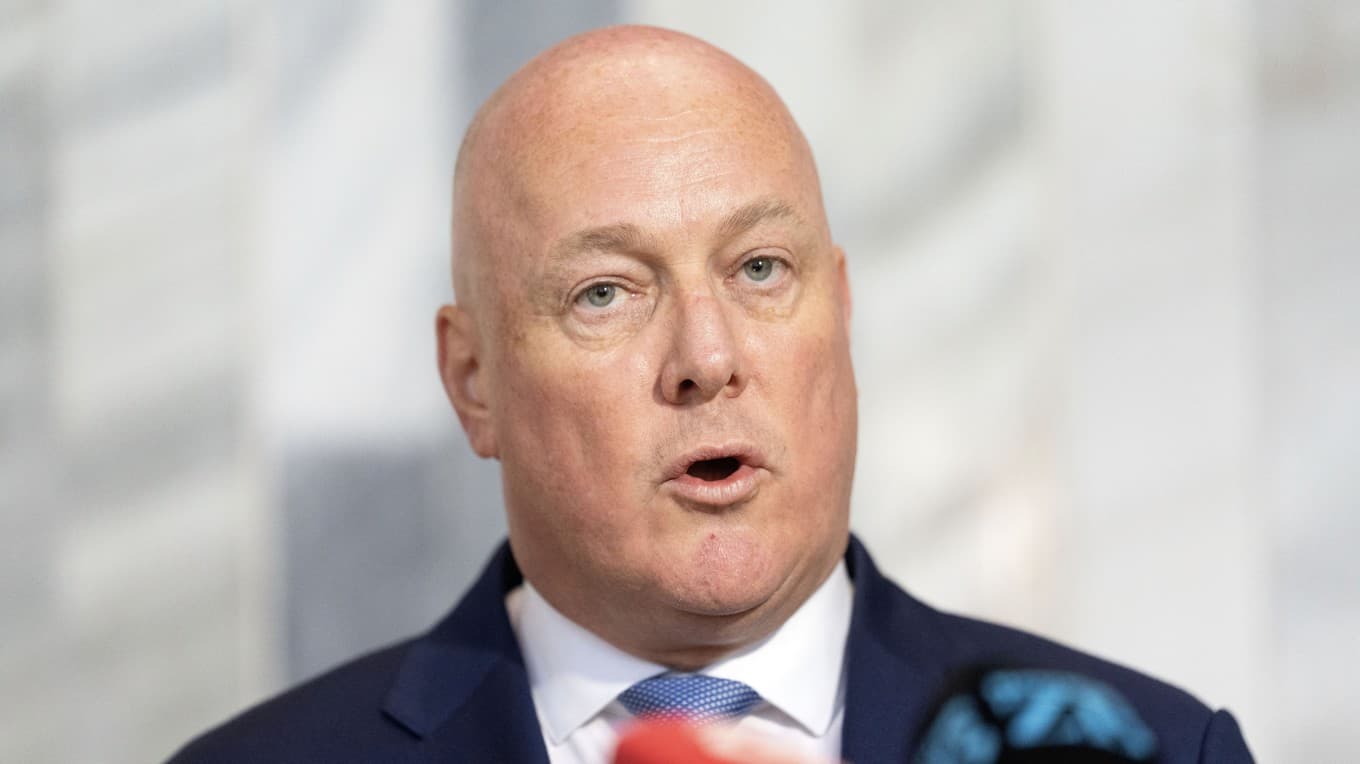 Nya Zeelands premiärminister Christopher Luxon. Foto: Marty Melville/AFP via Getty Images