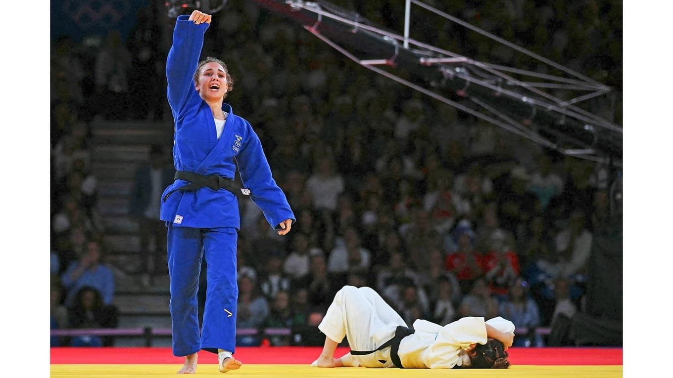 Tara Babulfath är redo för judo-EM. Den begåvade svenskan har tränat mycket på tekniska detaljer och är peppad. Foto: Luis Robayo/AFP via Getty Images