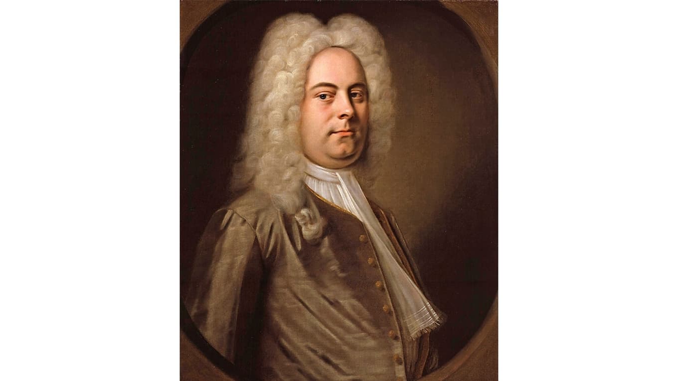 Georg Friedrich Händel porträtterad av Balthasar Denner. Foto: Wikimedia Commons