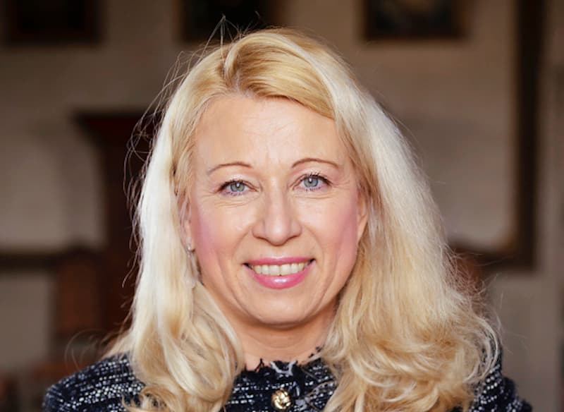 Dirigenten Maria Eklund avslutar sitt uppdrag som konstnärlig chef för Östgötamusiken i slutet av juli. Foto: Niclas Fasth