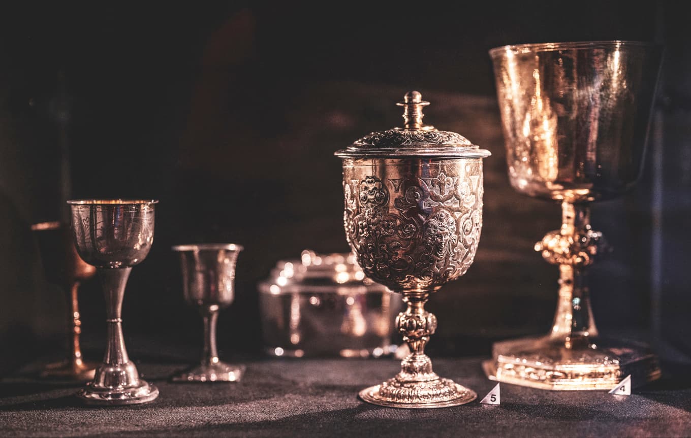 Silvermuseet grundades 1965 och omfattar utställningar, samtal och forskning. Deras samling av samiskt silver omfattar nära 700 föremål. Foto: Håkan Stenlund
