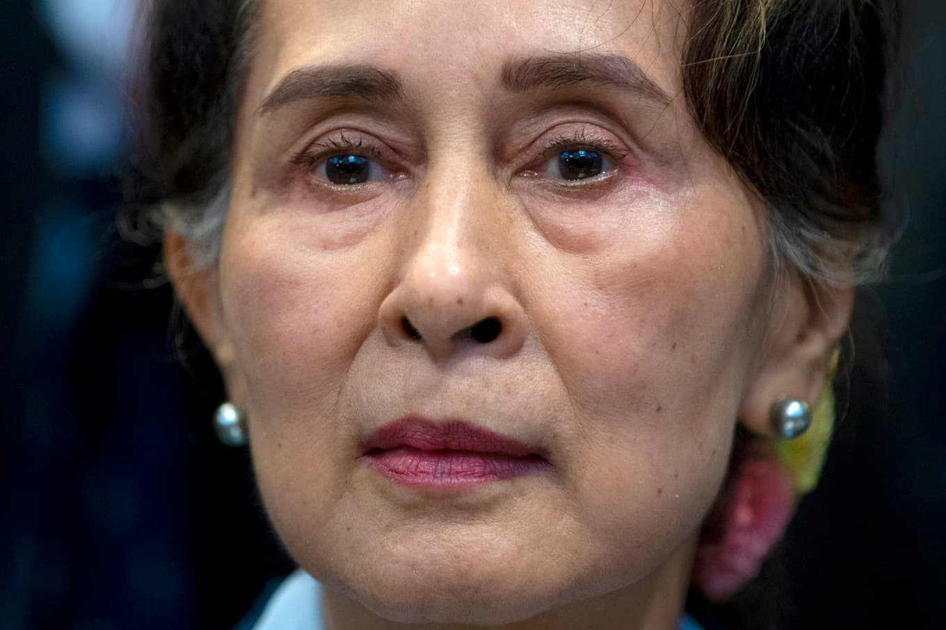 Myanmars tidigare ledare Aung San Suu Kyi ska avtjäna resten av sitt straff i husarrest. Bilden är tagen 2019. Foto: Peter Dejong/AP/TT