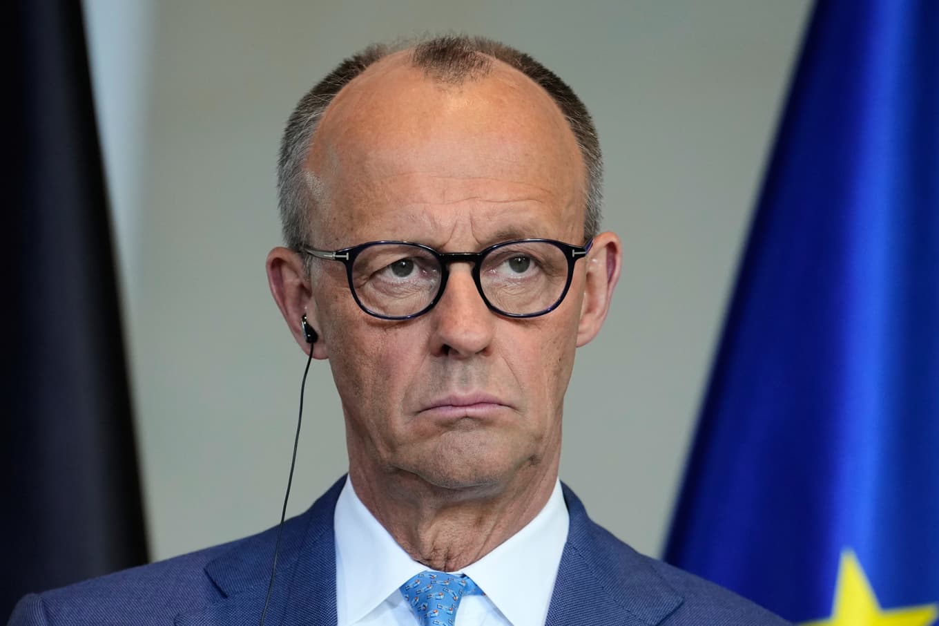 Tysklands förbundskansler Friedrich Merz. Arkivbild. Foto: Ebrahim Noroozi/AP/TT