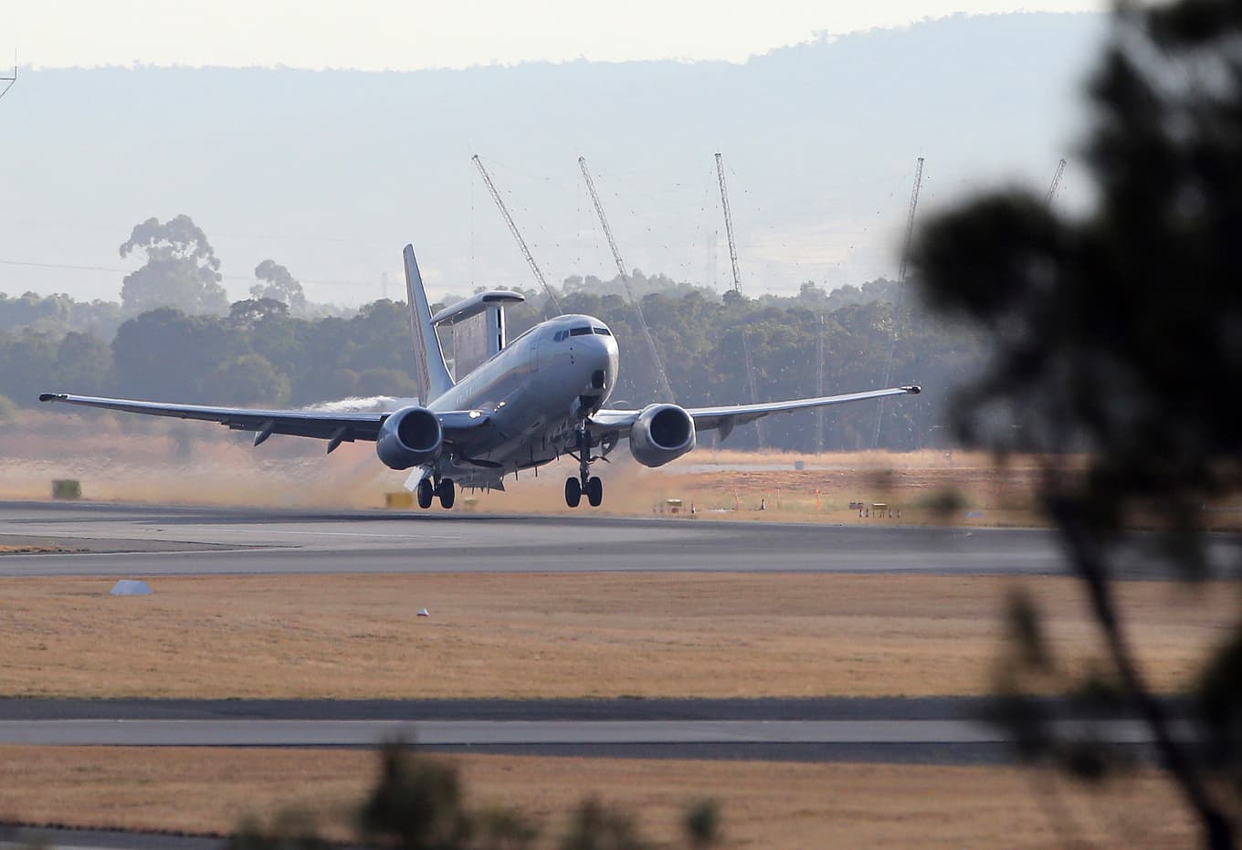 Australien kommer att bidra med övervakningsplan av typen E-7A Wedgetail. Arkivbild. Foto: Rob Griffith/AP/TT