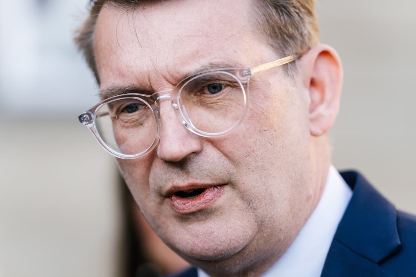 Ännu ingen ny dansk regering i sikte, meddelar Venstre-ledaren Venstres Troels Lund Poulsen. Bilden är tagen 8 maj. Foto: Emil Nicolai Helms/Ritzau/TT