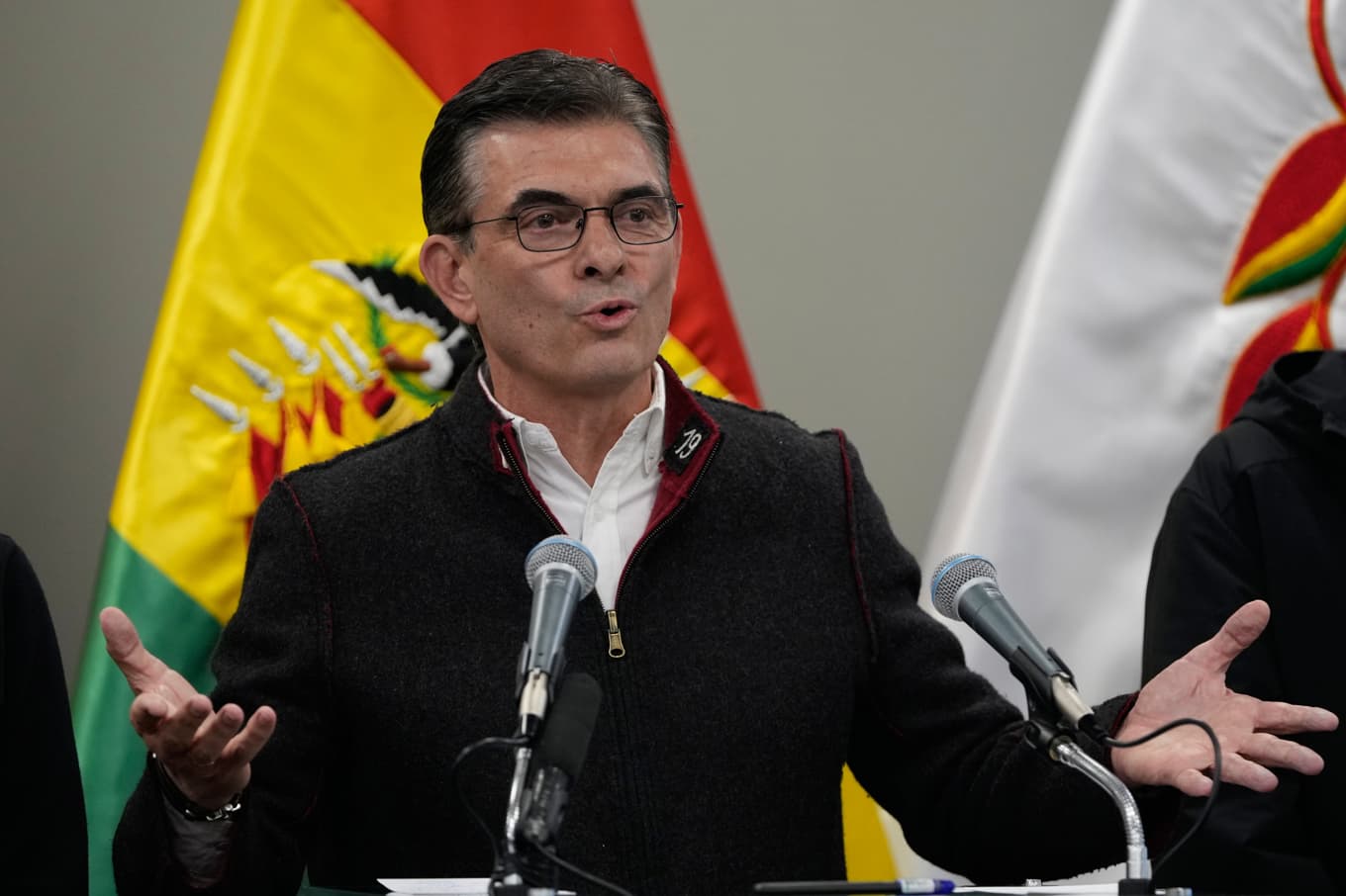 Bolivias president Rodrigo Paz, på bild från tidigare i maj. Foto: Juan Karita/AP/TT