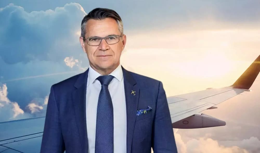 Fredrik Kämpfe är branschchef för Transportföretagen Flyg. Han är nöjd med regeringens stöd men påpekar att det finns andra problem som behöver lösas. Foto: Pressbild