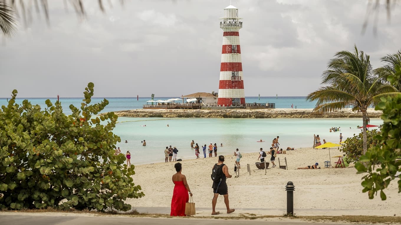 Det finns uppgifter om att Destination Gotlands moderbolag Gotlandsbolaget har bolag i Bahamas. Vd Håkan Johansson avböjer att svara. Foto: Anthony Devlin/Getty Images