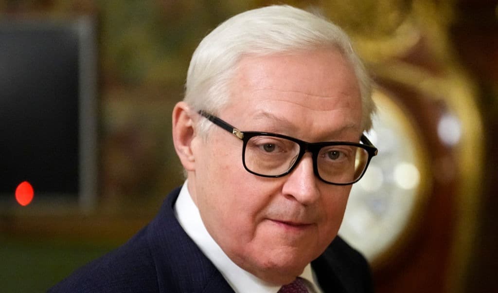 Rysslands vice utrikesminister Sergej Rjabkov. Foto: Alexander Zemlianichenko/Pool/AFP via Getty Images