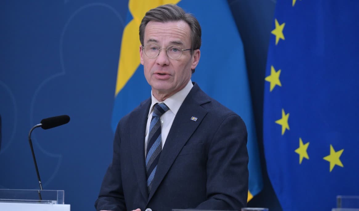 M-ledaren Ulf Kristersson. Foto: Roger Sahlström