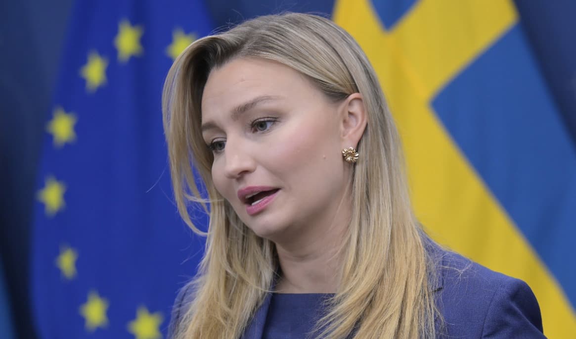 KD-ledaren Ebba Busch. Foto: Roger Sahlström