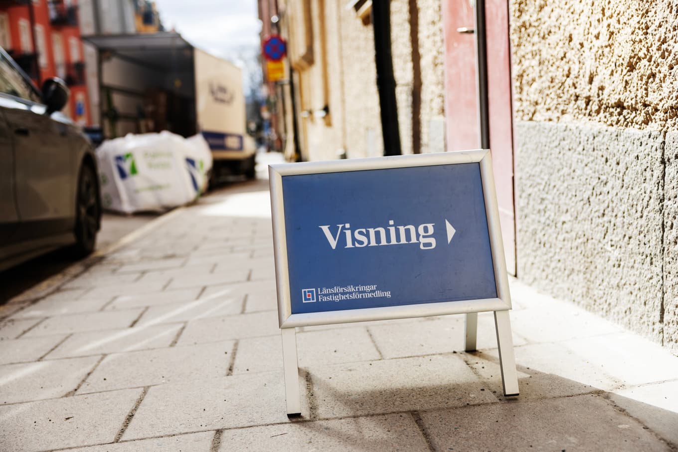 En lägenhetsvisning på Kungsholmen i Stockholm. Arkivbild. Foto: Nicklas Thegerström/TT