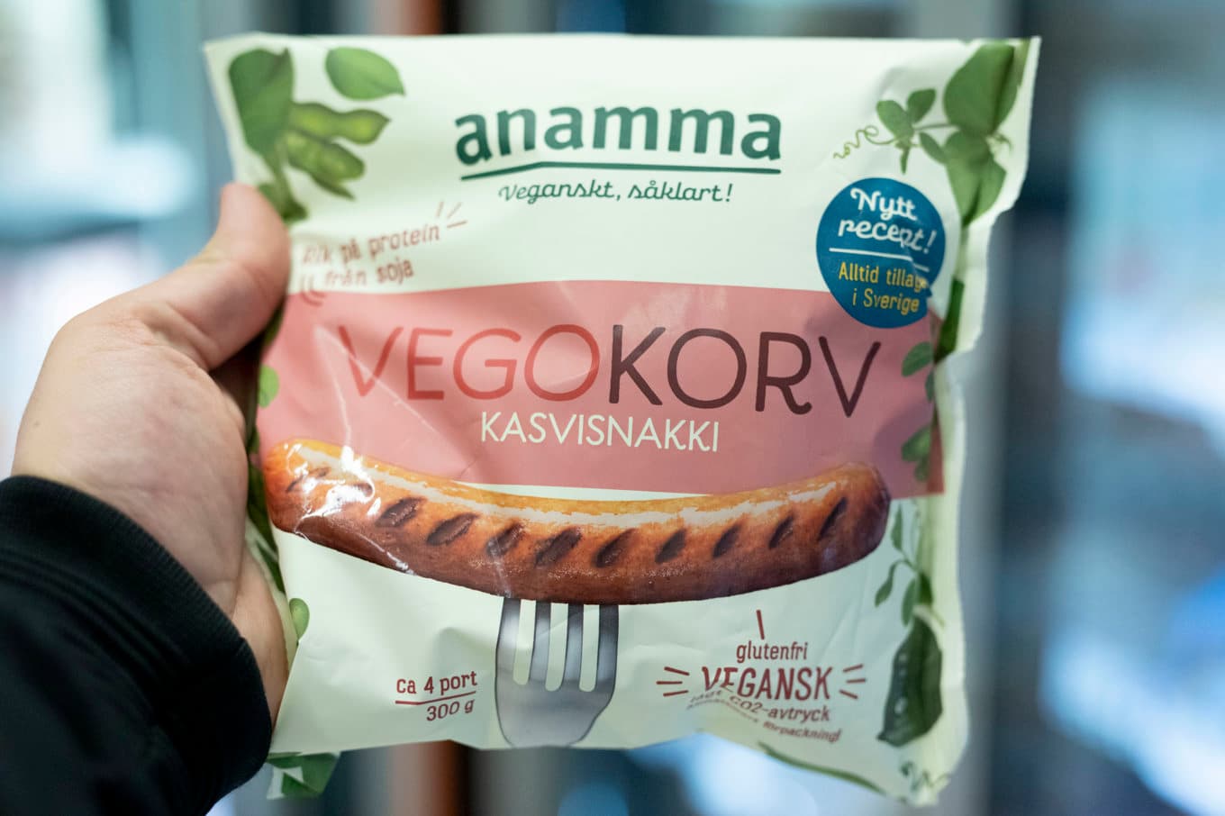 Vegokorv får fortsätta att heta vegokorv, även i EU. Arkivbild. Foto: Fredrik Hagen/NTB scanpix/TT