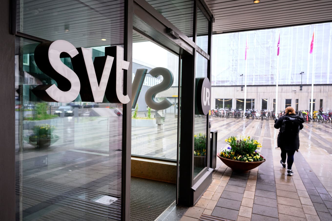 Cirka 100 personer slutar på SVT. Foto: Jessica Gow / TT