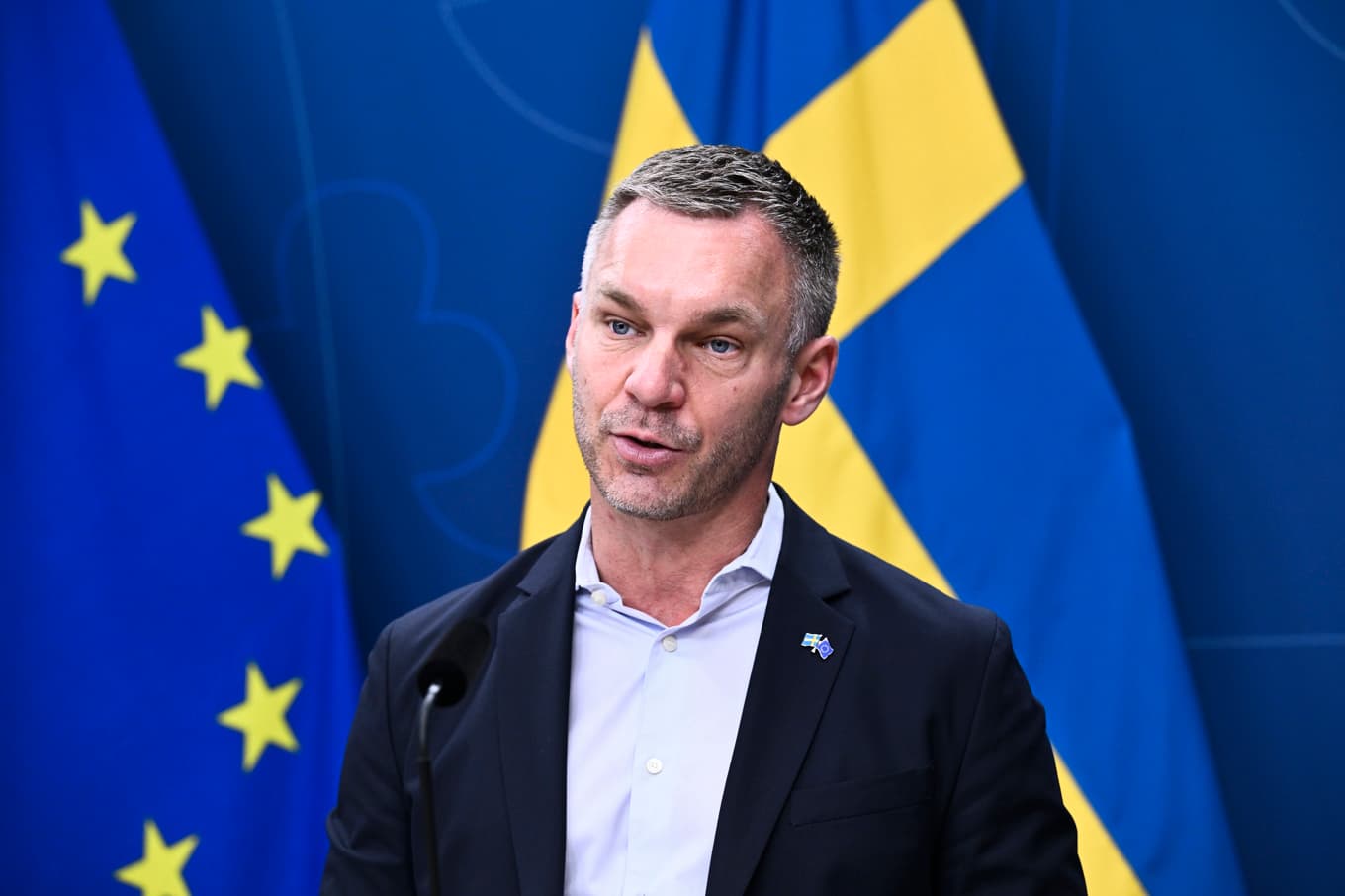 Civilminister Erik Slottner (KD). Arkivbild. Foto: Fredrik Sandberg/TT