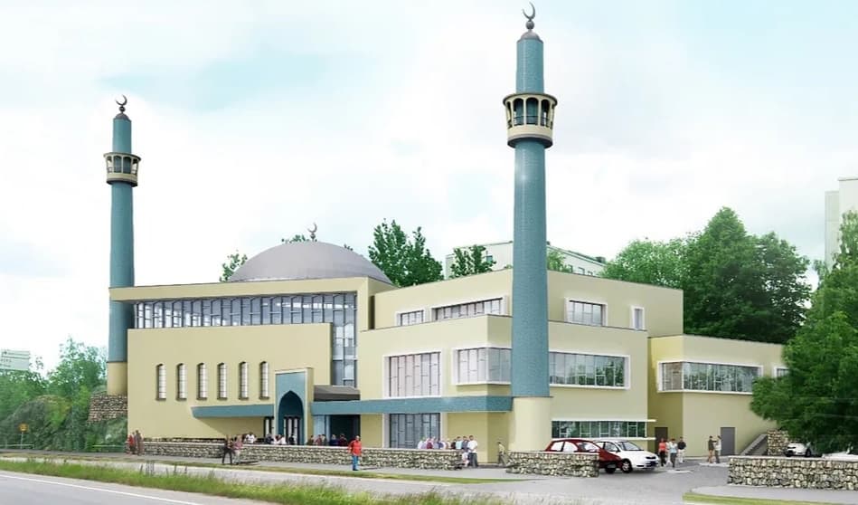 Foto: Skärmdump av moskéns hemsida.