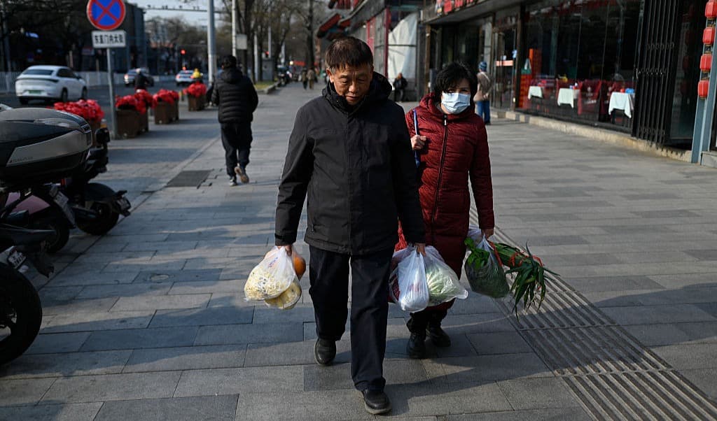 Kommer Kinas välfärdssystem att kunna ta hand om en allt äldre befolkning? Bilden är från Peking. Foto: Wang Zhao/AFP via Getty Images