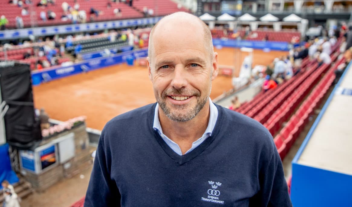 Christer Sjöö får lämna rollen som generalsekreterare för Svenska tennisförbundet. Foto: Adam Ihse/TT