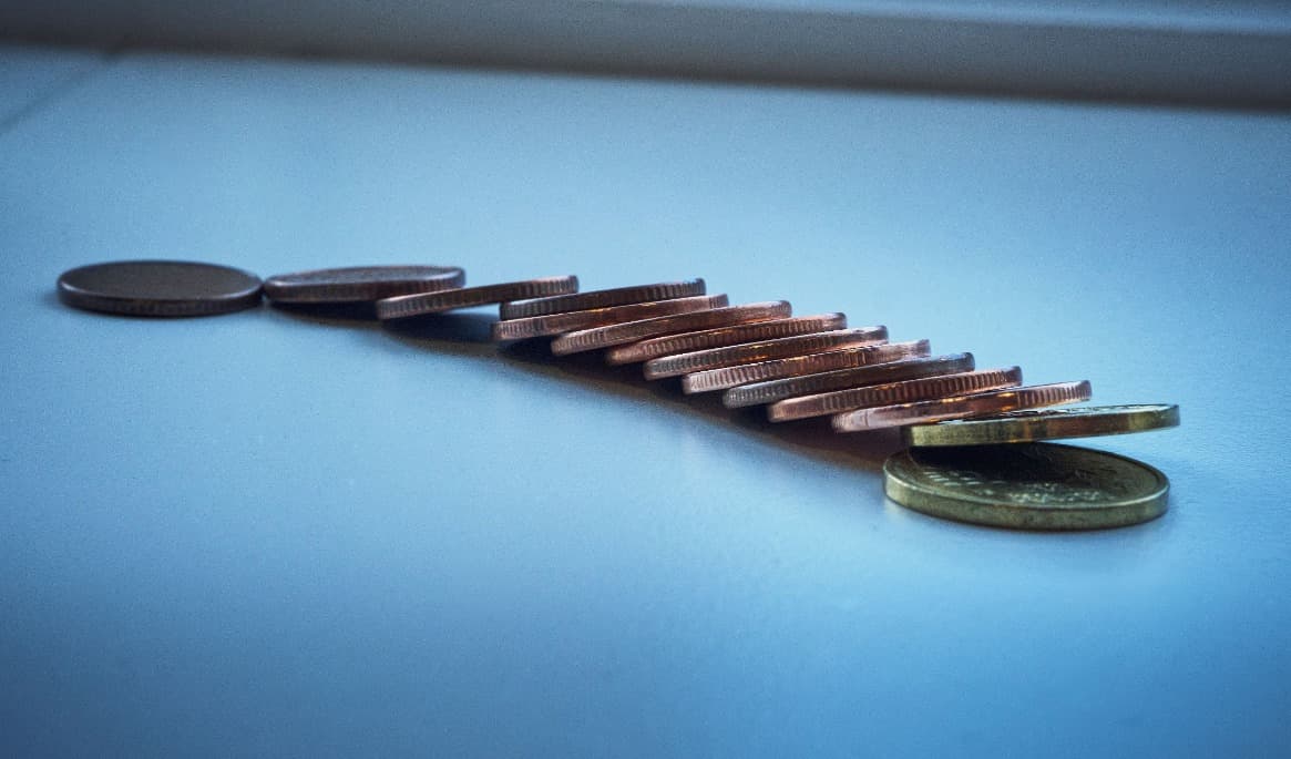 Andelen personer som betalar kontant har minskat kraftigt de senaste tio åren. Foto: Johan Landquist Luxemburg