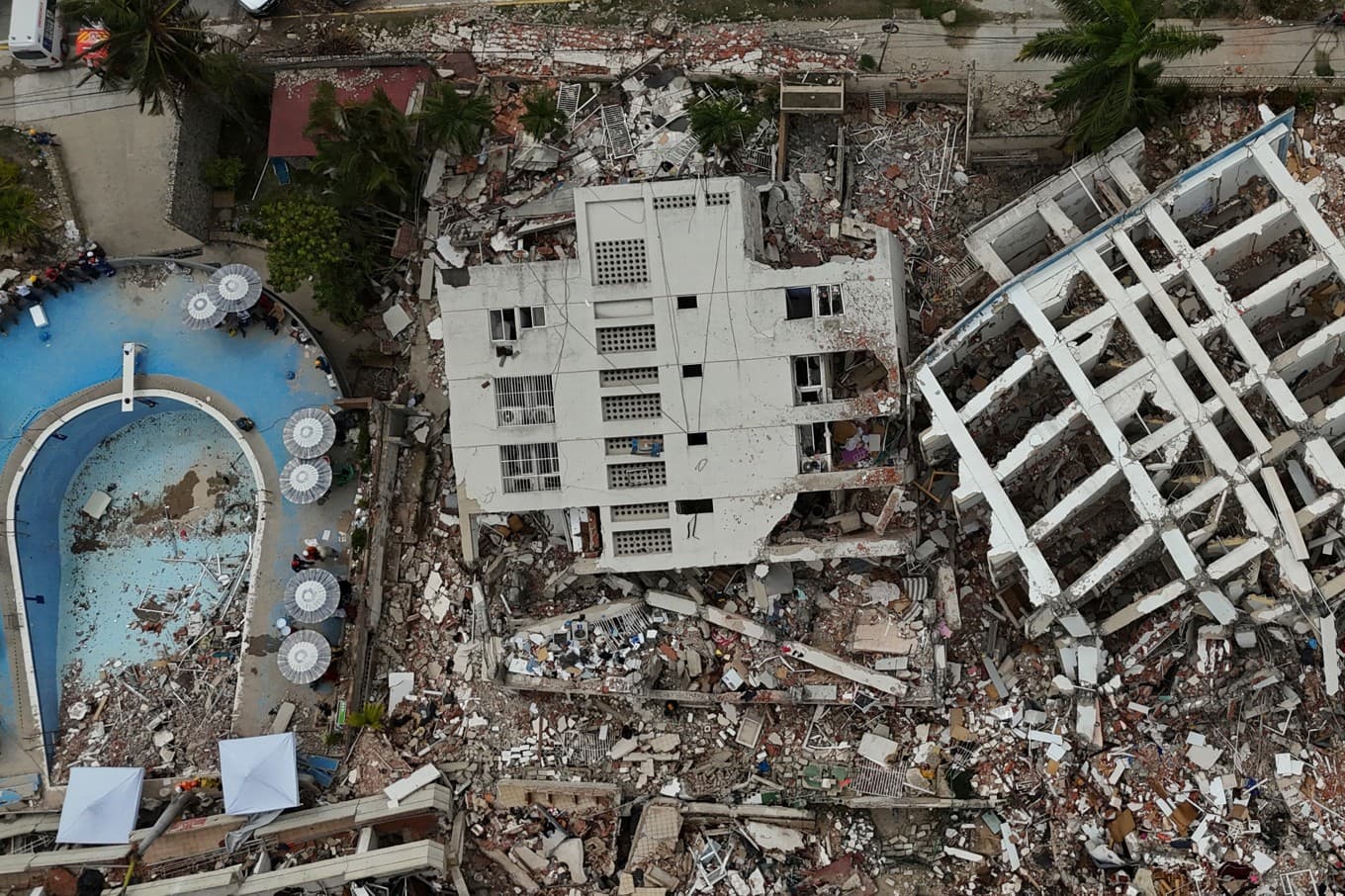 Förödelse efter jordbävningarna i Venezuela. Arkivbild. Foto: Matias Delacroix/AP/TT