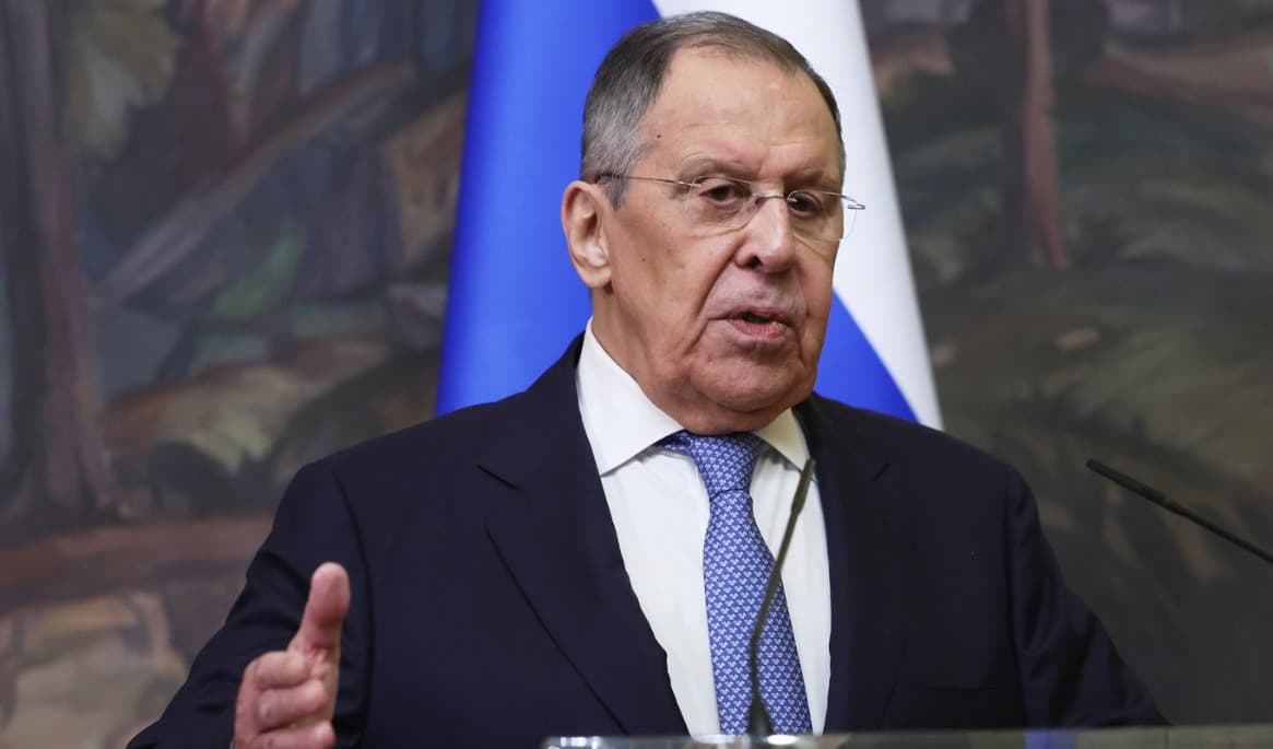 Rysslands utrikesminister Sergej Lavrov. Arkivbild. Foto: Sergei Ilnitsky/AP/TT