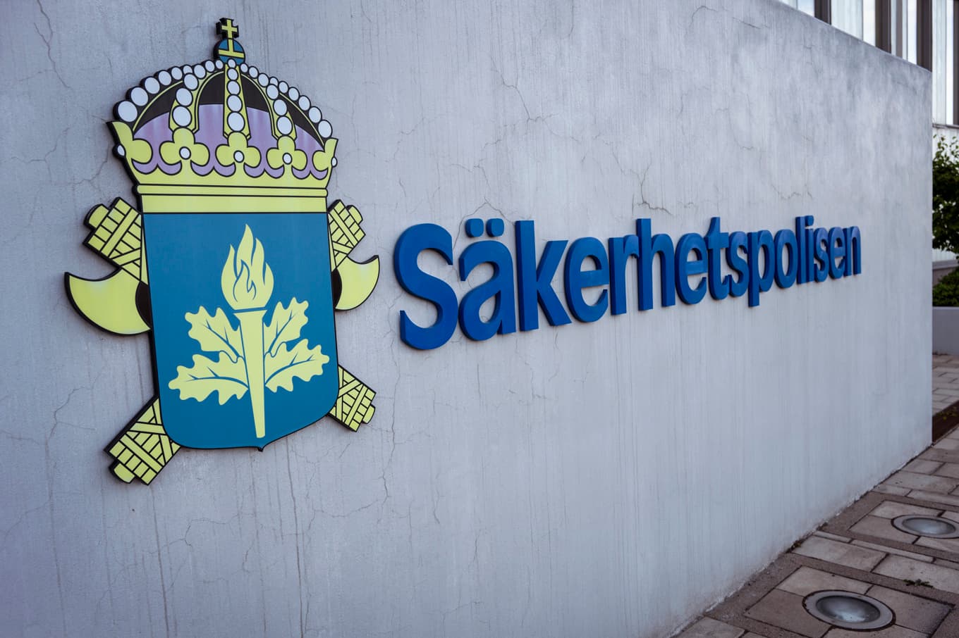 En person misstänkts ha hotat en person med Säpo-skydd. Arkivbild. Foto: Anders Wiklund/TT