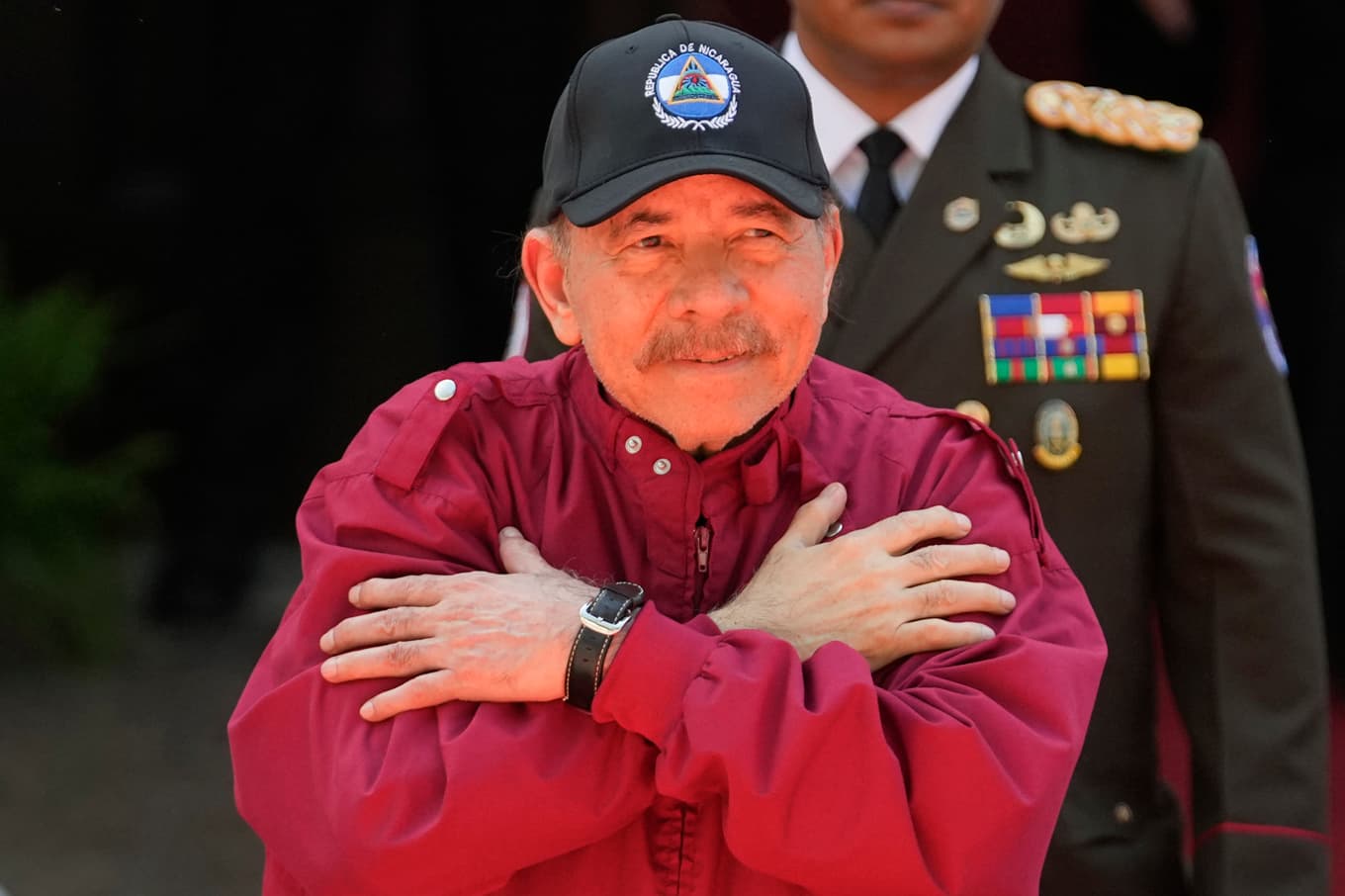 Nicaraguas president Daniel Ortega. Arkivbild. Foto: Matias Delacroix/AP/TT