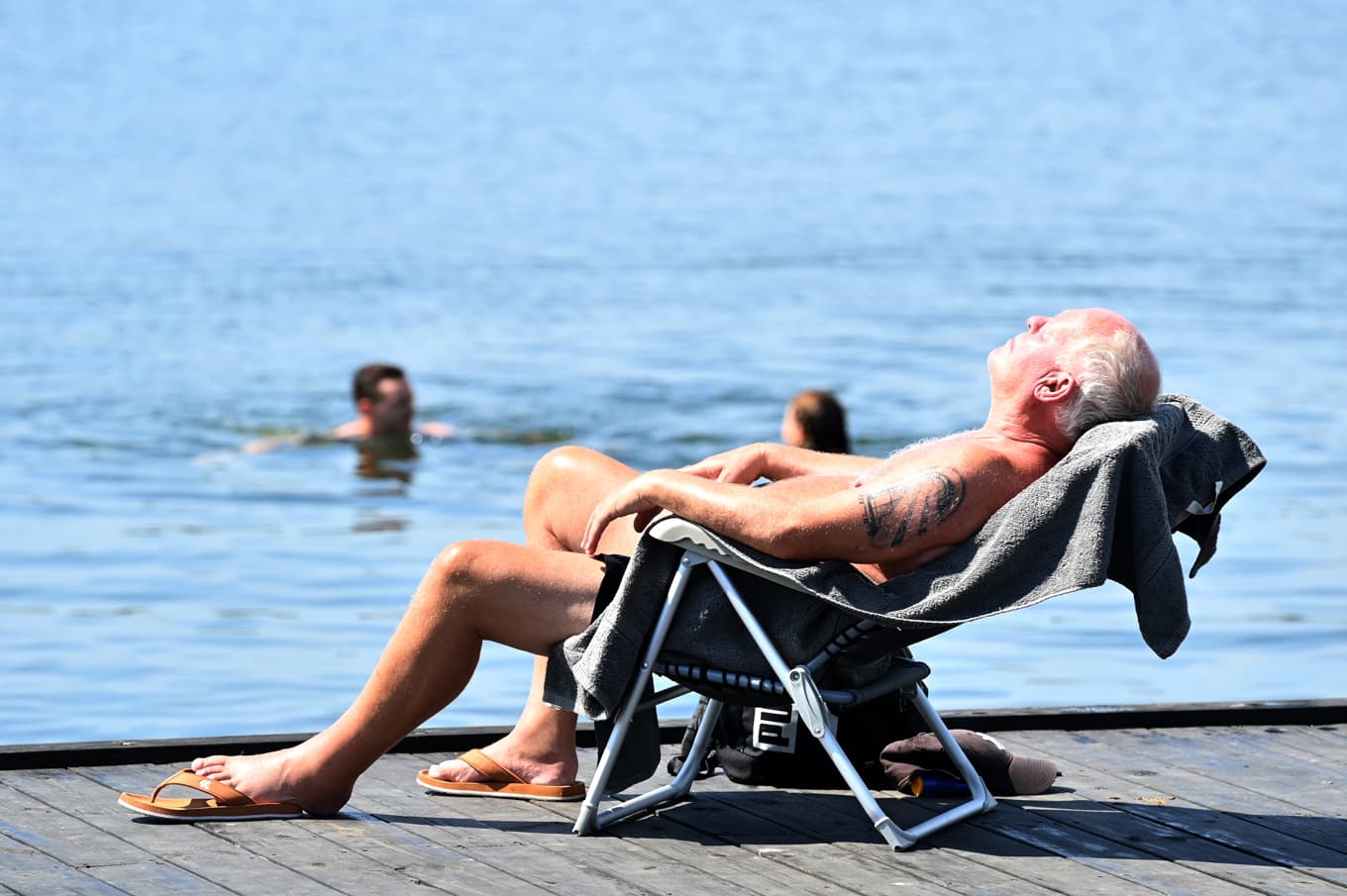 Den som vill njuta av solen ska passa på under torsdagen, enligt SMHI:s meteorolog Marie Staerk. Arkivbild. Foto: Anna Hållams/TT