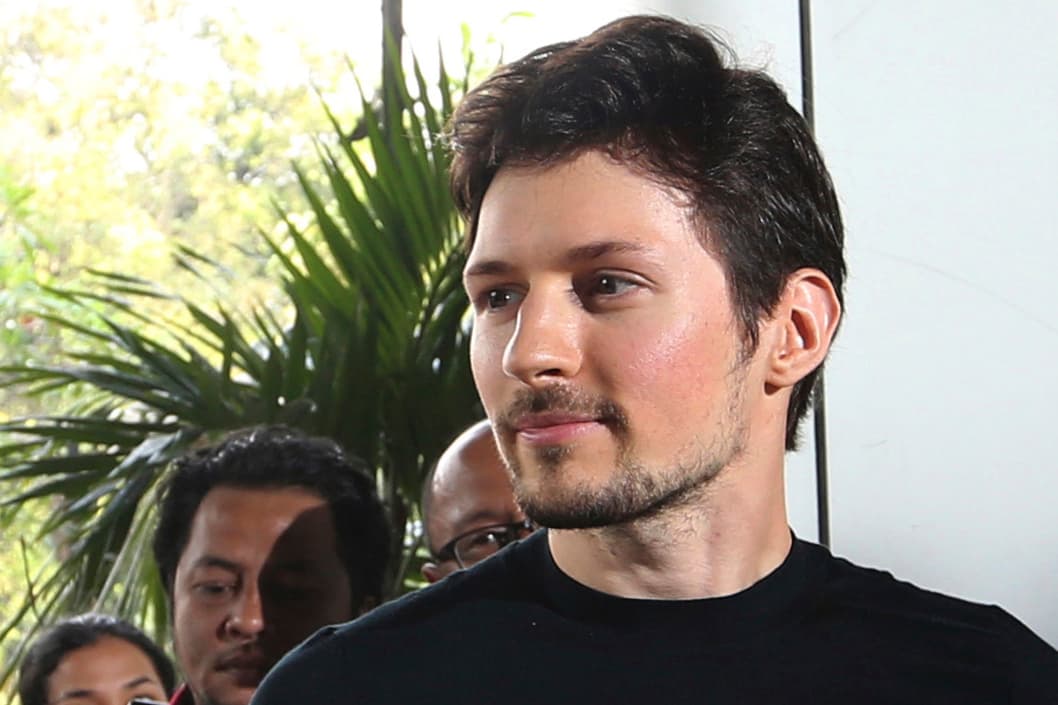 Pavel Durov på en bild från 2017. Foto: Tatan Syuflana/AP/TT