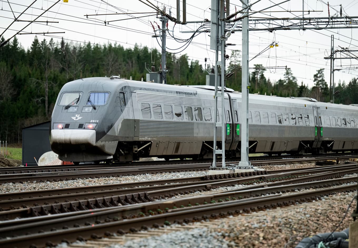 Trafikverket sänker hastigheten på vissa järnvägssträckor. Arkivbild. Foto: Pontus Lundahl/TT