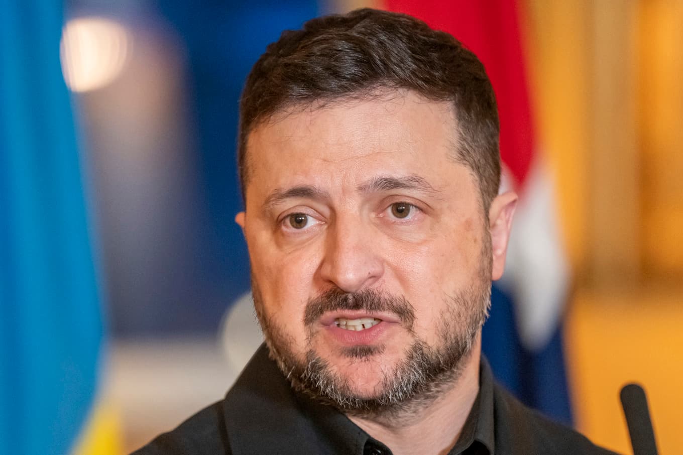 Ukrainas president Volodymyr Zelenskyj. Arkivbild. Foto: Cornelius Poppe/NTB/TT