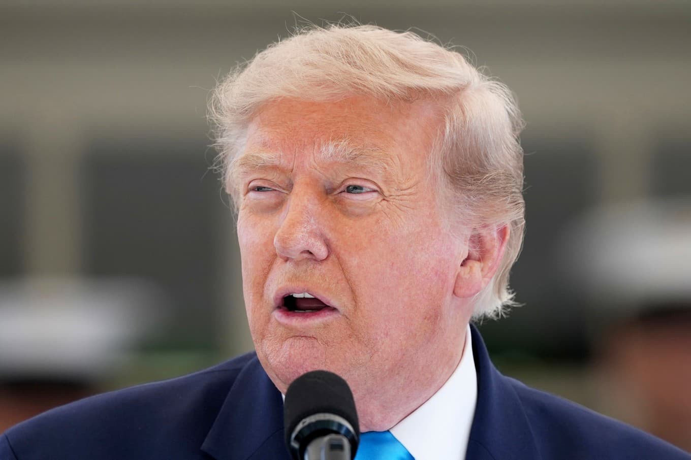President Donald Trump under torsdagen. Foto: Alex Brandon/AP/TT