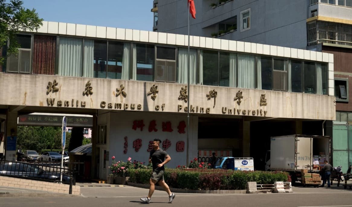 Pekinguniversitetets campus. Foto: Noel Celis/AFP via Getty Image