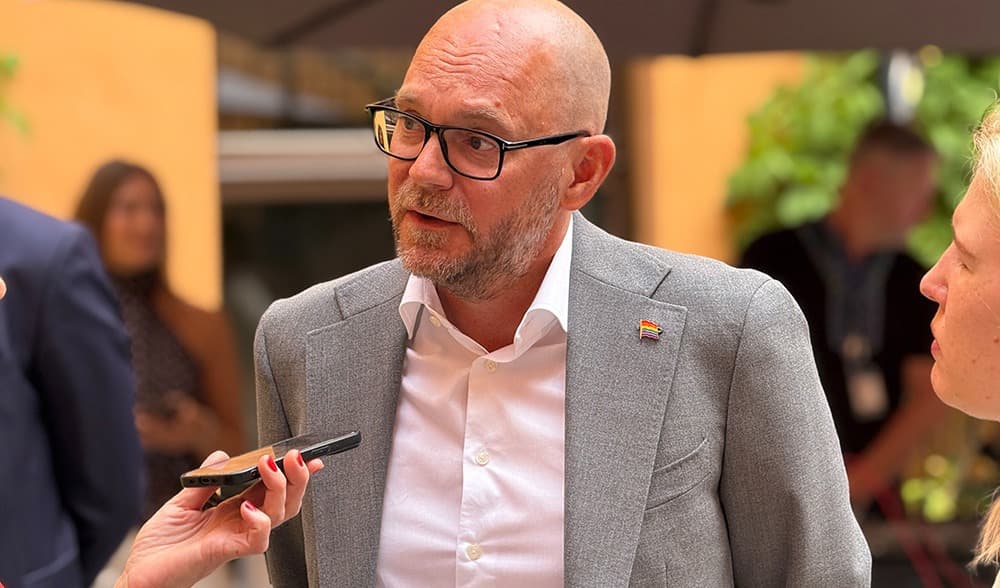 Arbetsmarknadsminister Johan Britz (L) vill få in fler funktionsnedsatta på arbetsmarknaden. Foto: Staffan Erfors