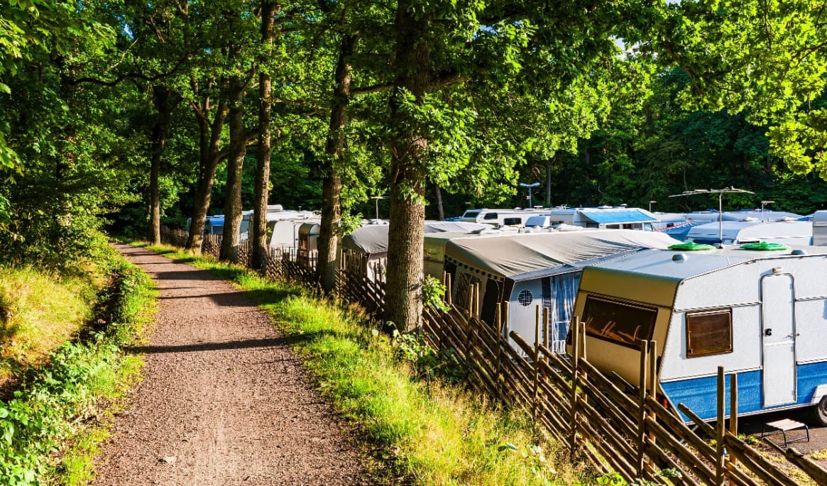 Många svenskar och européer gillar att campa. Foto: Shutterstock