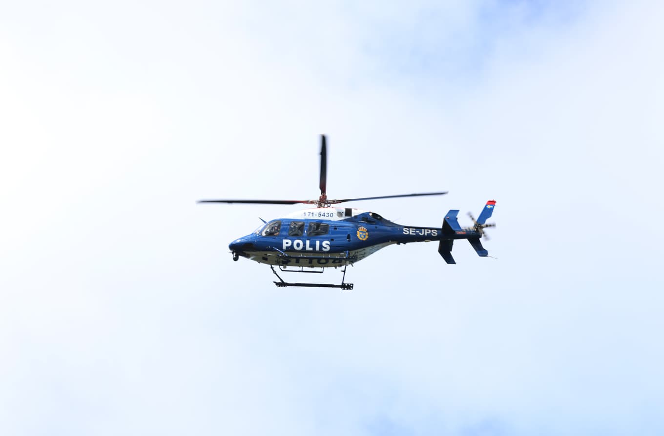 Larmet kom vid 16.30-tiden på tisdagen. Arkivbild. Foto: Johan Löf/TT