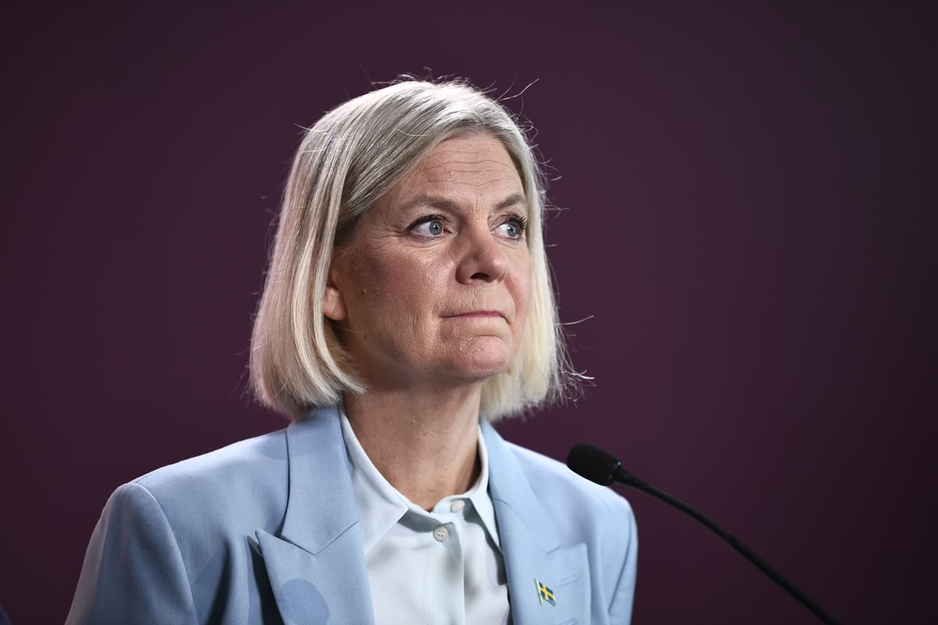 Socialdemokraternas partiledare Magdalena Andersson. Arkivbild. Foto: Lars Schröder/TT