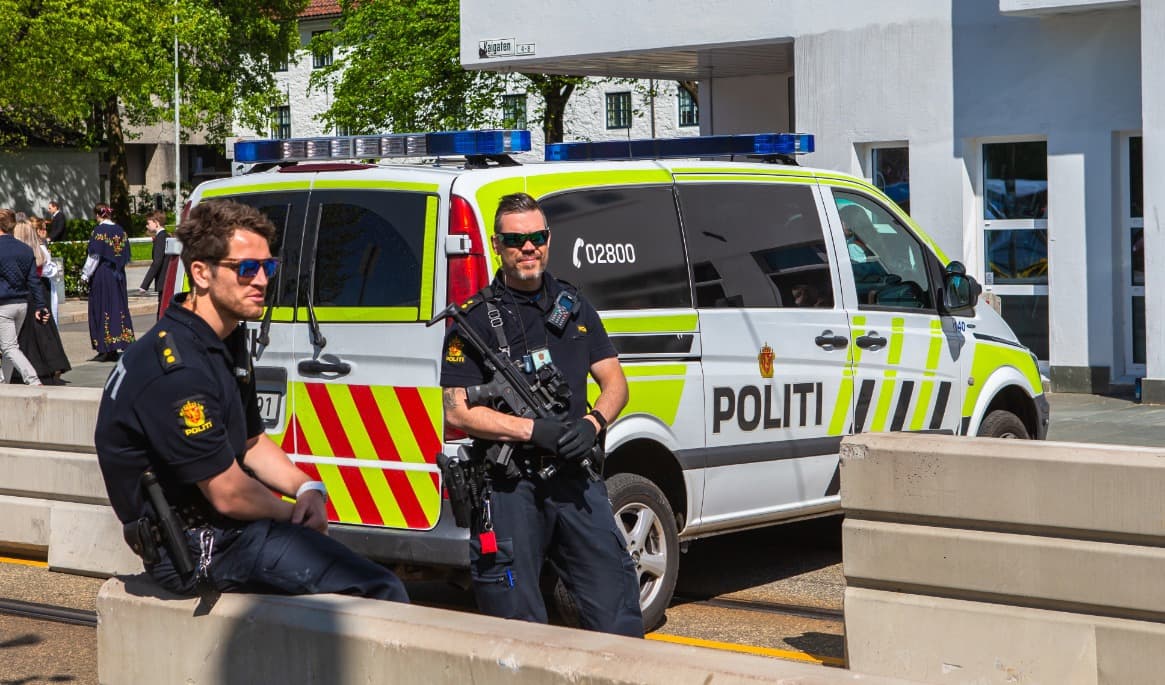 Polis i Norge. Foto: Marius Dobilas/Shutterstock
