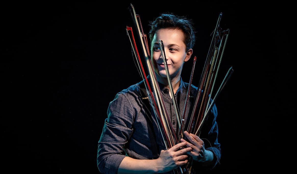 Violinisten Johan Dalene är Norrköping Symfoniorkesters artist i fokus. Foto: Mats Bäcker
