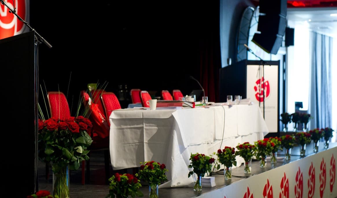 Socialdemokraternas partikongress i Skåne. Arkivbild.
Foto Björn Lindgren / Scanpix